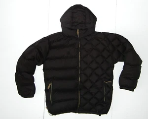RIDE SNOWBOARDS Black Warm CAPP3L DOWN WINTER JACKET Ski Hike Puffer Coat Men L - Picture 1 of 14