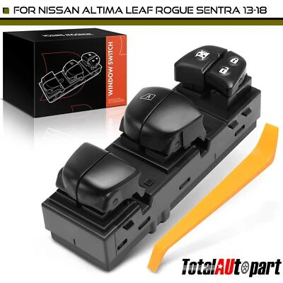 Interruptor de ventana eléctrica para Nissan Altima 2013 2014 2015 2016 2017 2018 conductor delantero Foto 1 de 4