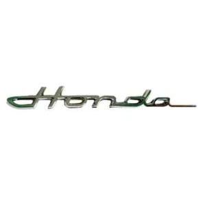 Honda Emblem CHROME Color Latina Font Universal Latin Badge Size 21.5 X 2.3 CM - Picture 1 of 6