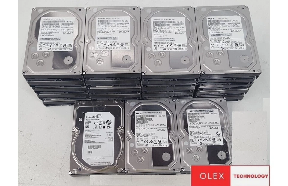 Hard Drive 1TB SATA 3.5" Formatted Tested No bad sectors Warranty - image 1 of 1