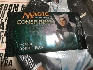 ¡Paquete de refuerzo sellado Conspiracy! ¡Raro! Magic The Gathering Magic - Imagen 1 de 1