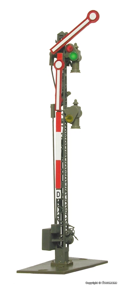 Viessmann 4902 Form-Hauptsignal mit zwei ungekoppelten Flügeln, TT - Bild 1 von 1