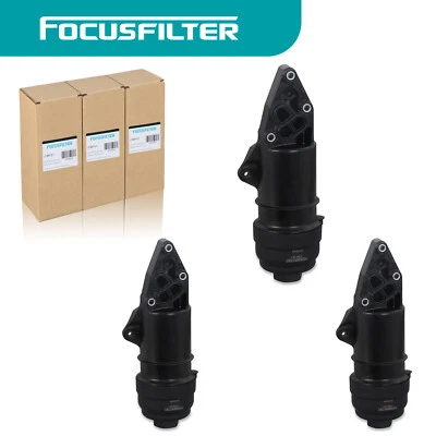3× FOCUSFILTER 06E115405C Premium Oil Filter Housing Cap for Audi A6 Porsche VW - Imagem 1 de 4