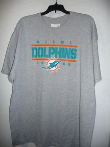 NEU MIT ETIKETT NFL MIAMI DOLPHINS TEAM APPAREL T-SHIRT GRÖSSE XXL - Bild 1 von 4