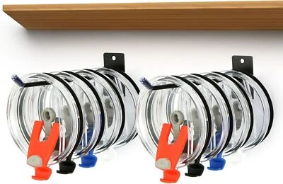 Органайзер крышки стакана упаковка 2 шт., крюк для хранения, под шкаф, компактная крышка стакана - Изображение 1 из 4