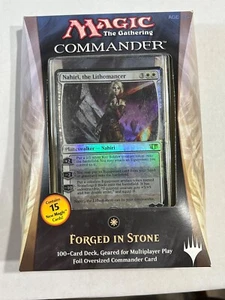 MTG Forged in Stone Commander Deck 2014 Factory Sealed New English stored since! - Picture 1 of 2