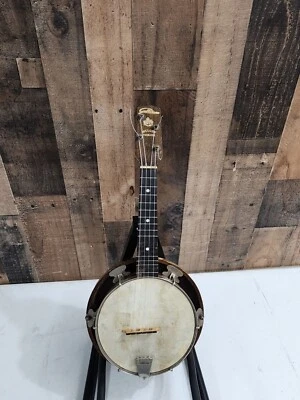 Ukelele Banjolele Gallotone Banjo Uke Melody Jr. De colección para restauración Foto 1 de 4