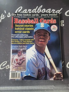 Revista de tarjetas de béisbol noviembre de 1989 Ken Griffey Jr. con tarjeta de novato en el interior - Imagen 1 de 2