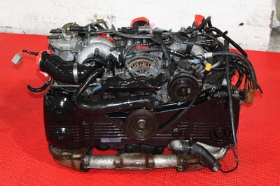 JDM SUBARU EJ20 TURBO MOTOR IMPREZA WRX ENGINE REPLACEMENT 2002-2005 EJ20TT - Image 1 of 4