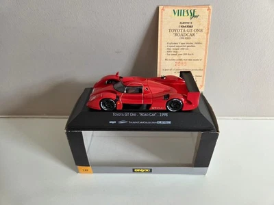 Onyx 1/43 Toyota GT-One - Auto da strada - Rosso - 1998 - XLM99015 - Immagine 1 di 4