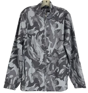 Pullover Escala Para Hombres 1/4 Cremallera Talla Pequeña Fragata Manga Larga Gris Camuflaje Caza de Peces - Imagen 1 de 13