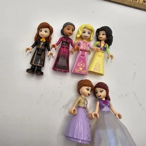 Lego Disney Prinzessin Minifigur Lot von sechs verschiedenen - Bild 1 von 5