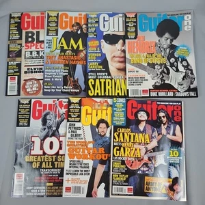 GUITAR ONE Magazine 7 Ausgaben Magazin Lot 2006 mit CDs enthalten - Bild 1 von 10