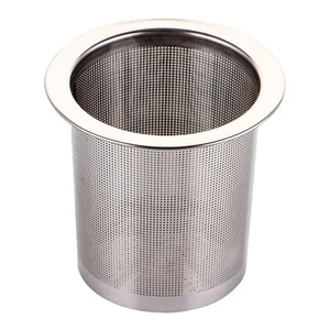 Filtro de té de acero inoxidable colador de viaje de café de 7 cm metal de preparación en frío - Imagen 1 de 12