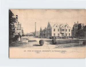 Vista postal del campus Universidad de Pennsylvania EE. UU. - Imagen 1 de 2