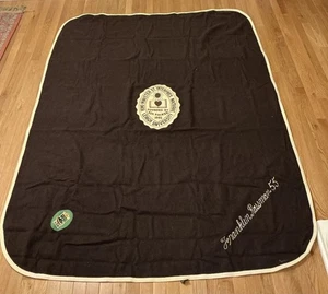 Vintage 1950er Wolle Lehigh University Decke 77" x 60" - Bild 1 von 10