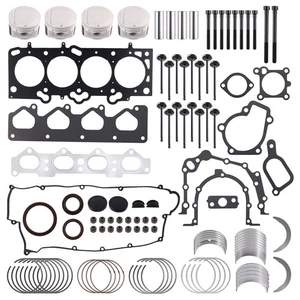 G4GC Engine Overhaul Rebuild Kit - Piston Gasket Bearings for Kia Soul Cerato - Foto 1 di 9