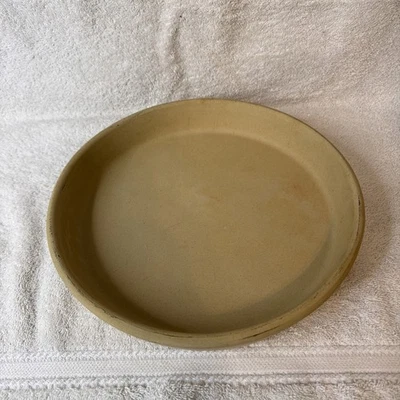 Pampered Chef Stoneware 10” Pie Quiche Dish Family Heritage Collection Stone - Image 1 of 3