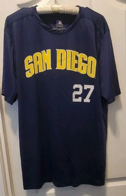 Official MLB Fan Gear San Diego Matt Kemp Jersey Shirt Size L - Image 1 of 4