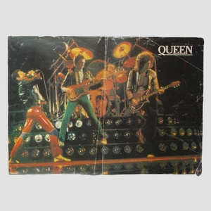 Queen Freddie Mercury 'Crazy Tour' Live Concert Poster 1979 / 1980 - Picture 1 of 8
