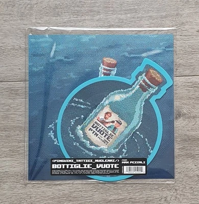 Pinguini Tattici Nucleari Max Pezzali Bottiglie Vuote Vinile Numer. Picture Disc - Immagine 1 di 2