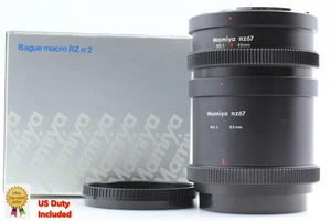 [N MINT] Tubo di prolunga Mamiya RZ n.1 45mm n.2 82mm per Mamiy RZ dal GIAPPONE - Foto 1 di 9