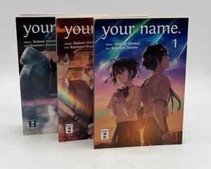 Manga Your name von Makoto Shinkai - Band 1, 2 und 3 - Egmont Manga - Bild 1 von 7