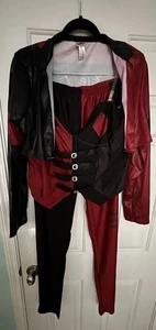 Suicide Squad Harley Quinn Jacke & Hose Live Fast Die Clown Damen X-Large - Bild 1 von 4