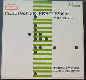 Terry Snyder All Stars – Persuasive Percussion Vol 2 - LP record excellent - Picture 1 of 4