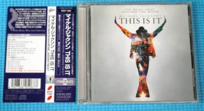 MICHAEL JACKSON CD This Is It 2009 OOP Japan OBI EICP-1284 - Bild 1 von 2