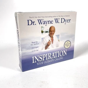 Dr. Wayne W. Dyer Inspiration - Abridged Audio Book on CD NEW! Sealed! - Imagen 1 de 5
