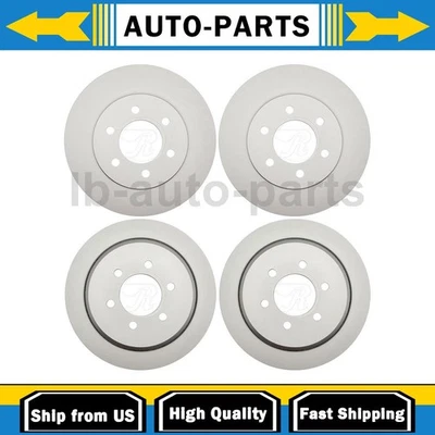 Rotor de freno de disco delantero trasero 4x para Lincoln Navigator 2003-2006 5,4 L Foto 1 de 4