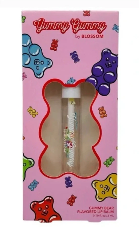 BÁLSAMO LABIAL SABOR URSO GUMMY HIDRATANTE E HIDRATANTE GUMMY BEAR (BRILHO LABIAL) - Imagem 1 de 2