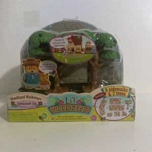 Li'l Woodzeez Woodland Walkways Connector Set Open Box All Pieces Included - Picture 1 of 10