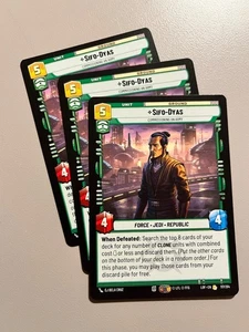 Juego Star Wars Unlimited LOF 117 Sifo-Dyas Commissioning An Army x3 - Imagen 1 de 1