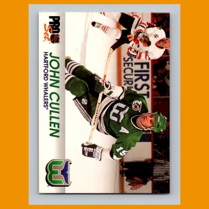 Tarjeta de hockey John Cullen #57 1992-93 Pro Set Hartford Whalers NHL - Imagen 1 de 3