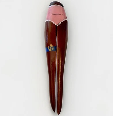 Vintage Sexy Woman’s Legs Nutcracker Pink Panties Flower Garter Made In Japan - Image 1 of 4