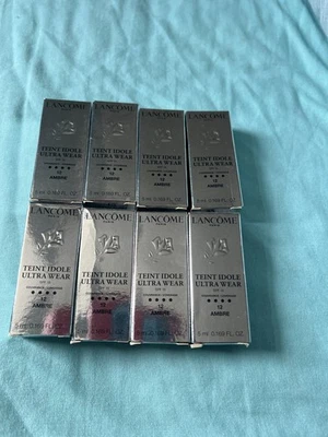 Lancome Paris Teint Idole Ultra Wear - Ambre 12 - 5ml - New in Box job lot of 8 - Image 1 of 4