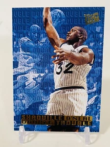 1995-96 Ultra Double Trouble Gold Medallion #6 Shaquille O'Neal Magic - Picture 1 of 4