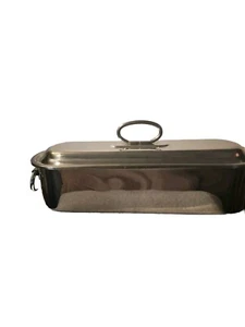 Edelstahl 18/10 Edelstahl Fisch Wilderer Dampfgarer Röster Backpfanne 3 Stck. Italien - Bild 1 von 15