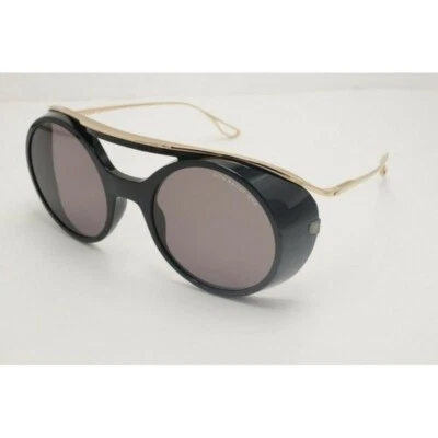 Novo Óculos de Sol Dita Nacht One DTS108 Redondo Preto Lentes Cinza 56mm - Imagem 1 de 4