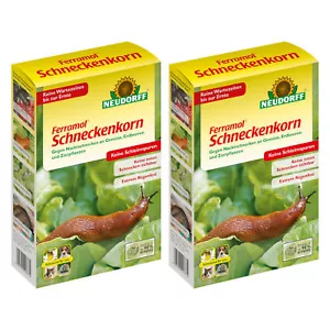 Neudorff Ferramol Schneckenkorn 2x2 kg Nacktschnecke Schnecken Bekämpfen Korn - Bild 1 von 5