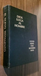 VTG New Testament Bilingual Edition, Dios Llega Al Hombre Good News Modern Man - Picture 1 of 12