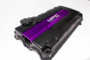 MPC Motorsport Billet B Series Spark Plug Wire Cover B16 B18 Honda [Purple] - Picture 1 of 3