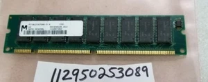 128MB EDO 168Pin DIMM 3.3v ECC UNBUFFERED UDIMM INTEL MEMORY RAM 4K 16X4 - Picture 1 of 1