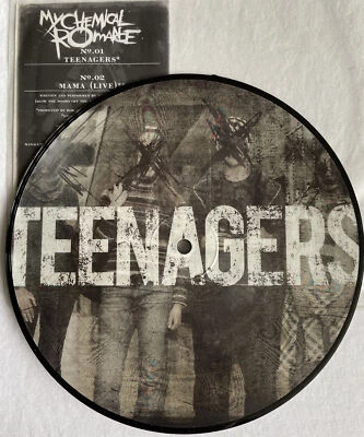 MY CHEMICAL ROMANCE -Teenagers/Mama (Live)- UK 7” Picture Disc (Vinyl Record) - Изображение 1 из 4
