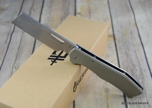 Gerber Gear 31-001495 Flatiron Folding Pocket Knife Cleaver Blade - COYOTE 44 - Picture 1 of 1