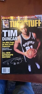 Tuff Stuff Magazine Price Guide Jan 1998 Tim Duncan Sport Cards & Collectibles - Picture 1 of 1