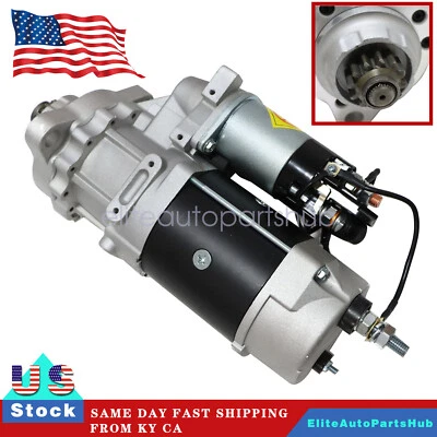 New Starter For Volvo 21493891 21942885 21942894 22398219 22398223 22421157 USA - Image 1 of 4