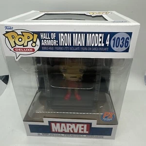 Funko Pop 2022! DELUXE MARVEL PX Previews 1036 HALL OF ARMOR IRON MAN MODELO 4 - Imagen 1 de 14